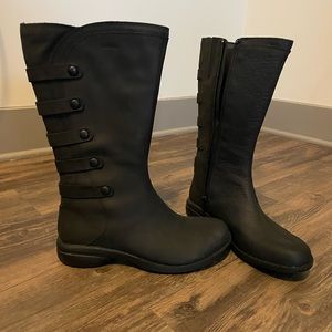 Merrell- black Leather waterproof boots